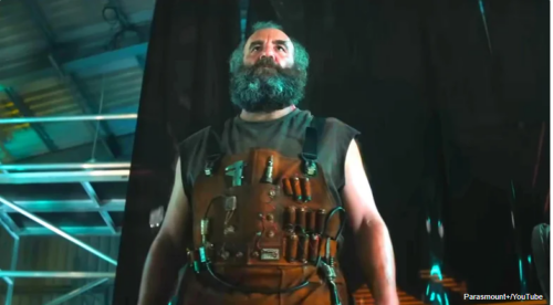 Rory McCann in the Knuckles TV series